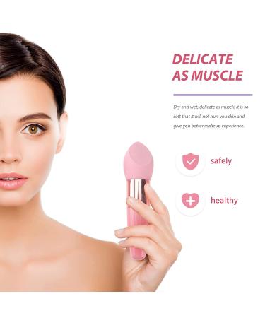 3PCS Makeup Sponge Set with Handle | Beauty Cosmetics Puff Sponge for Liquid Cream Foundation | Facial Foundation Sponges - Buy Online on GoSupps.com