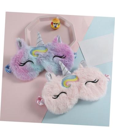 Optimized Meta Title: "Buy 3pcs Unicorn Eye Patch - Cute Cartoon Sleep Masks for Kids | Plush Travel Sleeping Blindfolds - International Shipping Available - Buy Online on GoSupps.com