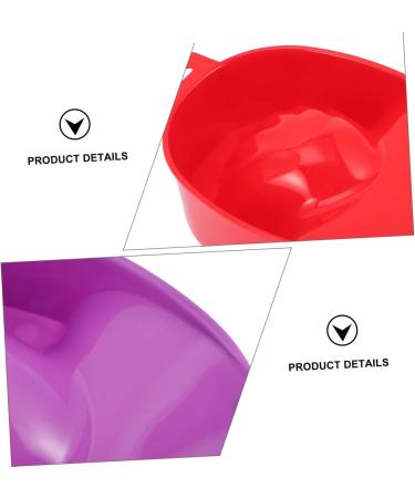 minkissy Gel Cleaner For Nails Nail Bath Bowl Nail Art Bath Bowl Toenail Bowl PP Material For Manicure - Buy Online on GoSupps.com