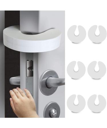 FINENIC Finger Pinch Guard Door Preventer Soft Durable Foam Door Stopper Baby Child Safety. Prevent Finger from Being Pinched by Impact Doors Prevent Child from Getting Locked in the Room (6PCS)