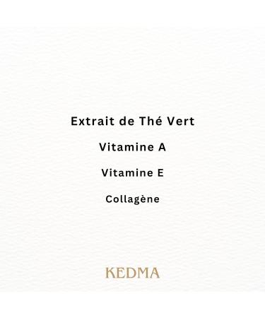 Kedma - Day and Night Cream Set with Collagen and Dead Sea Minerals - Moisturizing and Anti-Aging - 2x50g - Buy Online on GoSupps.com