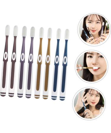Minkissy 24 STK Nano Toothbrush Travel Set - Soft & Gentle Toothbrushes in Various Colors | Family Travel Accessories | Extra Soft Cleaning Brush - Buy Online on GoSupps.com