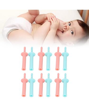 12pcs Baby Gas Reliever Silicone Portable Gas Colic Reliever Gently Safe Disposable Relieve Bloating Infant Gas Colic Reliever for Newborn - Buy Online on GoSupps.com