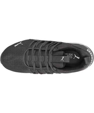 PUMA Men's Axelion Sleek 8.5 Running Shoes - Asphalt/Silver - Buy Online on GoSupps.com
