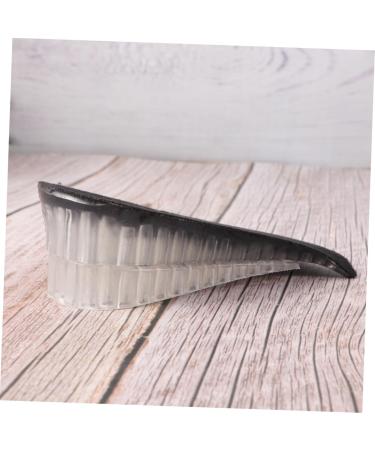 FOMIYES Silicone Shoe Lifts for Men & Women - Comfortable Insoles for Height Increase & Support - Perfect Plantar Support Inserts - Black Half Pad - Buy Online on GoSupps.com