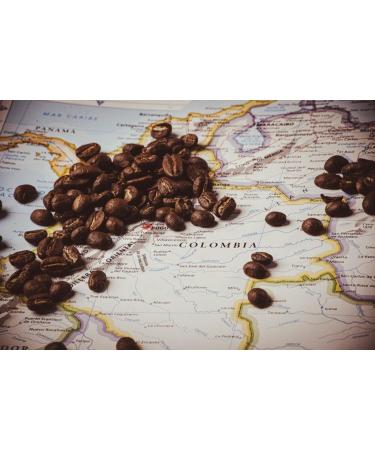 CAFE SIN INTERMEDIARIOS - Colombian Coffee - Margarita for Italian Coffee Maker - Moka 1Kg - Roasted weekly - Ground for shipping and packaged - Light flavor intensity - Ideal for black coffee - Buy Online on GoSupps.com