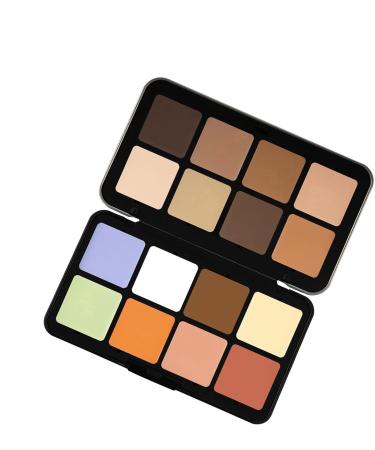 Concealer Palette Cream Makeup PaletteBeauty Palette 16Colors Contour Concealer Cream Contouring Contour Palette Face Highlighter Makeup for Beginners - Buy Online on GoSupps.com