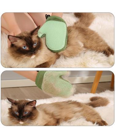 MFEIANQI Pet Grooming Glove Gentle Deshedding Brush Glove Cat Brush Gloves Efficient Pet Hair Remover Mitt-Massage Tool Suitable for Pet Dogs and Pet Cats - Buy Online on GoSupps.com