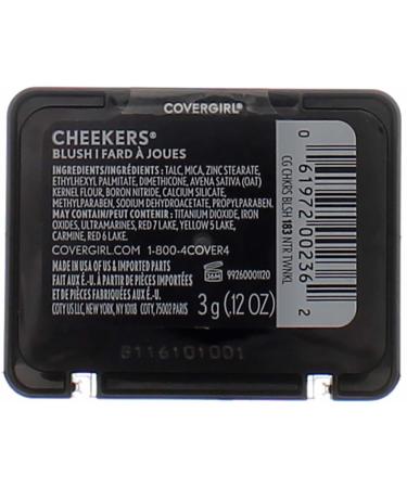 CoverGirl Cheekers Face Blush Natural Twinkle 183 0.12 oz (2 pack) Bundle - Buy Online on GoSupps.com
