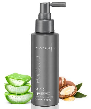 MOEHAIR Hair Tonic | Improves Scalp and Hair Health| Stimulates Follicles | Volumizing Tonic | Infused with Argan Oil & Ginseng | Paraben & Sulfate Free (4 Fl. Oz)