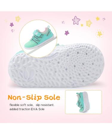 JOINFREE Baby Sneakers Toddler Shoes | Soft Anti-Slip Sole | Newborn First Walkers Infant Shoes | Breathable Athletic Running Shoes 0-6 Months | Green - Buy Online on GoSupps.com