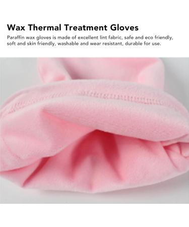 Gants de cire de paraffine pour femmes cire chaude douce traitement thermique mitaines de SPA pour la maison soins de la peau Salon de beaut paire de tissus pelucheux - Buy Online on GoSupps.com