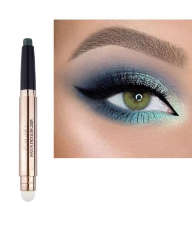 Lucoss double-sided eyeshadow pencil-Eyeshadow Stick Highlighter Lijudstift shimmering and matter eyeliner-pin gift for girls and women (A11)