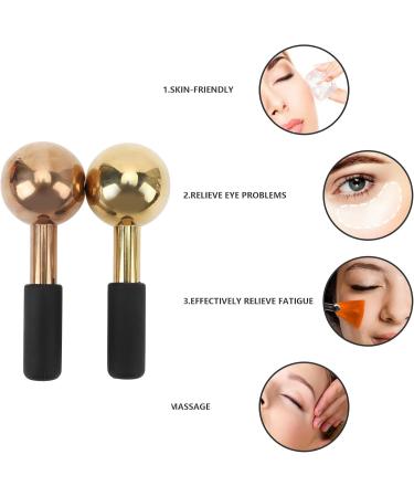 Buy Hushui Unbreakable Stainless Steel Ice Balls - Facial Rollers for Skin Care Reducing Swelling Wrinkles & Dark Circles | International Shipping Available - Buy Online on GoSupps.com