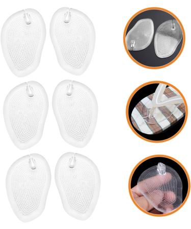 Minkissy 15 Pairs Foot Cushion Insoles - Gel Anti-Slip Pads for Heels Slippers & Sandals - Transparent Toe Protectors for Ultimate Comfort - Buy Online on GoSupps.com