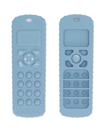 Portable Remote Control Shaped Teething Toy for Babies - Blue - Buy Online on GoSupps.com