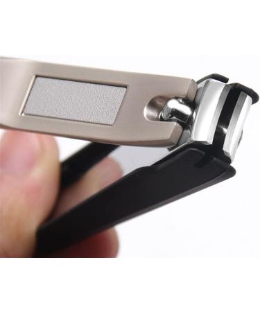 HCHGJKN Nail Clippers Stainless Steel Nail Clippers Alloy Nail Clipper Toenail Scissors Fingers and Toes Pedicure Wide Big Size(Small) - Buy Online on GoSupps.com