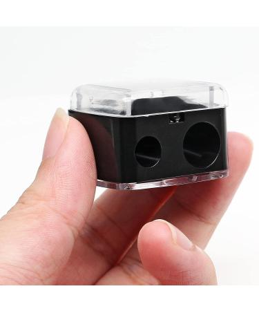 BokWin 5PCS Cosmetic Pencil Sharpener - Dual Holes Makeup Pencil Sharpener for Eyeliner and Lipliner Pencils - Buy Online on GoSupps.com