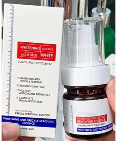 Whitening and Freckle Removing Essence | 30ml Magic Whitening Spots Cream | Vitamin C Blemish Serum for Melasma Melanosis Acne Scar (1PC) - Buy Online on GoSupps.com