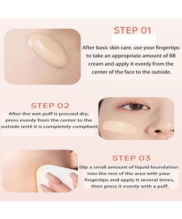 IFFANY BB cream Impeccable VC Moisturizing Foundation Impeccable Vc Multi-Effect Peptide Hydrating Liquid Foundation 24H Long-Lasting Nourishment - Buy Online on GoSupps.com