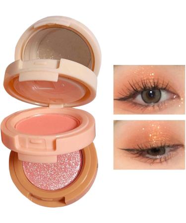 er Palette 3-Color Palette | Multi-Layer Facial Pressed Powder Cheek Matte Mineral Blendable Long-Lasting All-Day Uaxiu 1# Moonlight Mermaid - Buy Online on GoSupps.com