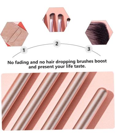 Outanaya 1 4pcs Eye Makeup Brushes Grooming Kit Mini Brush Foundation Brush Makeup Tool Pink Plastic - Buy Online on GoSupps.com