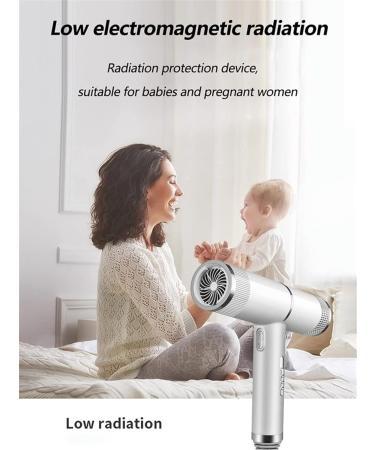 New Concept Hair Dryer-Super Lightweight- Powerful Motor-1200W Blow Dryer Professional H-Shape for Women Man Home Travel Salon Curly and Straight Hair Black - Buy Online on GoSupps.com