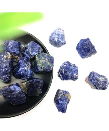 Crystal Hole Beautiful 1PC Natural Rough Sodalite Raw Quartz Gemstones Specimen Reiki Home Decor Natural Quartz Crystals Great Choice for Home Decoration Crystal Hole - Buy Online on GoSupps.com