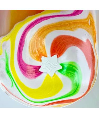 Zimpli Kids Large Star Bath Bomb - Rainbow Special Effect, Birthday Gift for Children, Vegan & Cruelty Free - Moisturizing Fun Bath Toy - Buy Online on GoSupps.com