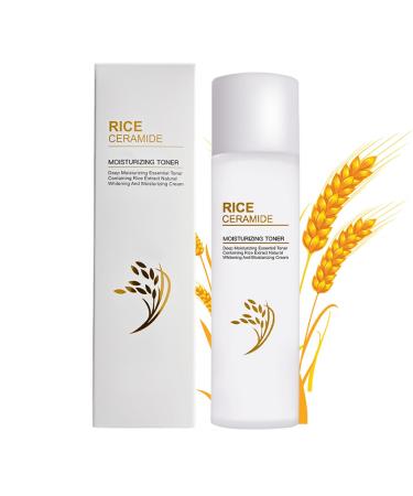 Rice Ceramide Toner Toner for Face Skincare Toner with Niacinamide Hydrating Toner Deep Moisturiser Very Moisturizing Essential Toner Containing Rice Extract Natural