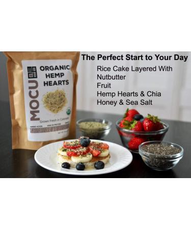 USA Grown Organic Hemp Hearts (Hulled Hemp Seeds) - 3 LB Bag - Raw, Non-GMO, Vegan, Gluten-Free - Cold Stored for Maximum Nutrition - Packaging May Vary - Buy Online on GoSupps.com