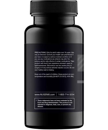 Nugenix Total-T Free and Total Testosterone Booster Supplement for Men 42 Count 42 Count (Pack of 1) - Buy Online on GoSupps.com