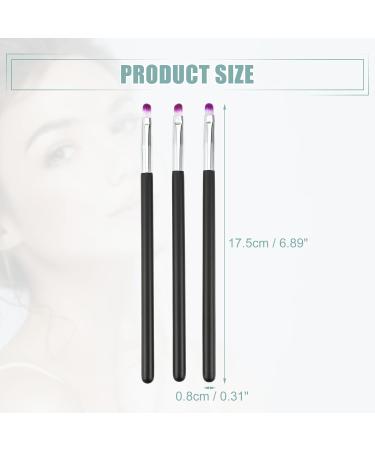 VOCOSTE 3pcs Makeup Brush Kit - Face Concealer Under Eye Detail & Wooden Handle Smudger Brushes - Perfect Makeup Tools for Flawless Application - Buy Online on GoSupps.com