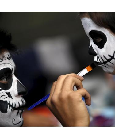 Professional Black & White Face Paint Set (1.25 oz Each) for Halloween SFX & Cosplay - High Pigment Oil-Based Makeup Kit for Clown, Joker, Skeleton - Kids & Adults Costume Accessories - Buy Online on GoSupps.com