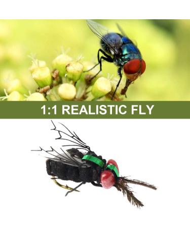 YZD Premium Realistic Trout Flies Collection - Dry Fly Assortment for Fly Fishing | A12 Lures Kit - Buy Online on GoSupps.com