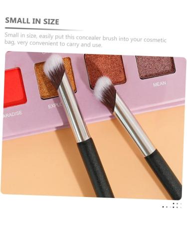 SOESFOUFU concealer brush angled foundation brush small angled makeup brush make up brush concealer blending brush powder brush eye brush makeup paint artificial fiber round head - Buy Online on GoSupps.com