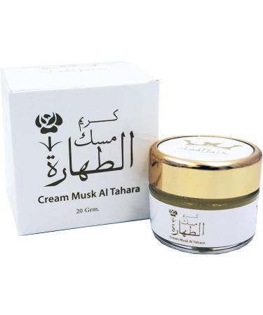 Musk Al Tahara Moisturizers Cream Oil by Hamil Al Musk Saudi Perfume Women Fragrances (Pack of 1 / 20g / 0.70 oz)