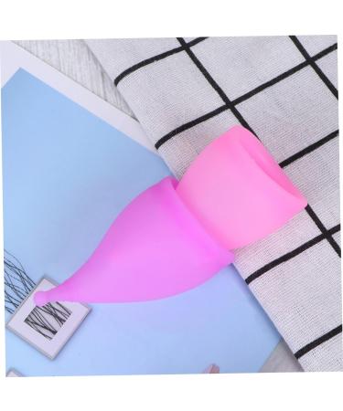 Healeeved 6th Female Period Cup - Comfortable Silicone Menstrual Cup in Violet Pebble Gel | Eco-Friendly & Medical Grade Hygiene - Buy Online on GoSupps.com