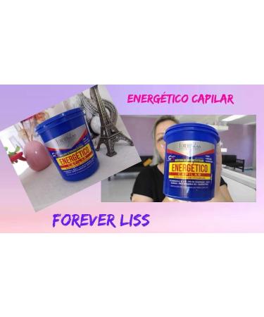 Forever Liss Professional Energetic Hair Mask - Ultra-Concentrated Shine Hydration & Reconstruction - 950g | International Shipping Available - Buy Online on GoSupps.com