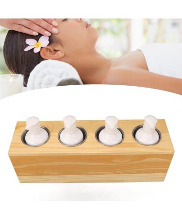 4-Bottle Massage Oil Warmer with 9 Temperature Settings | Home Lotion Warmer for Spa & Relaxation - Buy Online on GoSupps.com