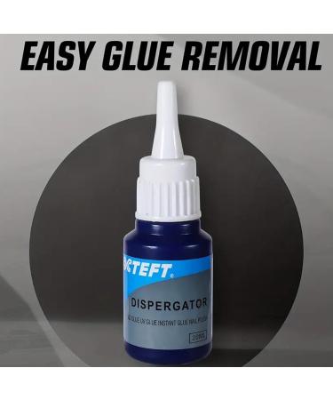 Super Glue Remover 20ml UV Gel Glue Remover | Powerful Labels Stickers Debonder Easy To Remove Nail Adhesive Rapid Remover For Paint And Ink - Buy Online on GoSupps.com