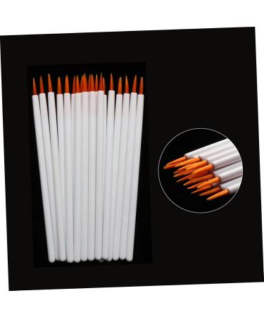 WOONEKY 100pcs Disposable Eyeliner Brush Lip Scrubber Tool Fine Liner Brush Eyeliner Makeup 9x6.5cm As Shown - Buy Online on GoSupps.com