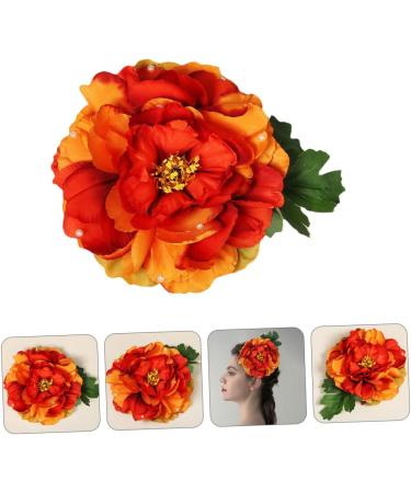 FRCOLOR wedding Girls flower hairpin flower wreath accessories wedding hair clip Beach flower hair clip flower brooches for women Hibiscus the flowers silk flower hula dance - Buy Online on GoSupps.com