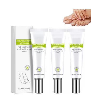 ZRREMRE Nail Treatment Repair GelNail Repair Cream for Damaged NailNail Fungus Treatment for ToenailToe Be Health Instant Beauty Gelfor Damaged Nail 3pcs
