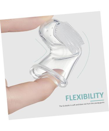 Frcolor 9 PC Silicone Finger Toothbrush Set for Newborns Toddlers & Children - Gentle Oral Care Solution - Buy Online on GoSupps.com