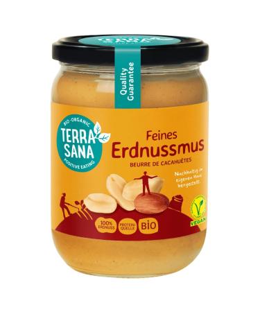 TerraSana Fine organic peanuts: the purity of nature in your kitchen (1 x 500 glasses)
