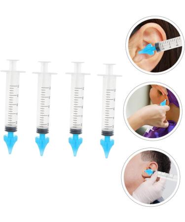 4pcs Ear and Nose Cleaner Set for Adults - Earwax Removal Tool with Hand Bulb - Ear Syringe for Gentle Cleaning - Buy Online on GoSupps.com