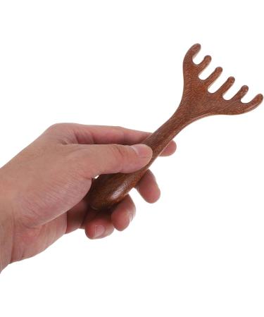 Gatuida Peigne de Massage Cuir en Bois 2Pcs Outil de Massage Multifonctionnel Stimulateur Cuir Fatigue Oculaire Outils Gua Sha en Bois - Buy Online on GoSupps.com