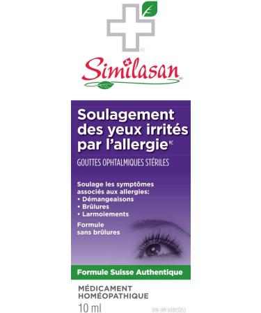 Similasan Allergy Eye Relief 10 ml (Pack of 1) - Buy Online on GoSupps.com