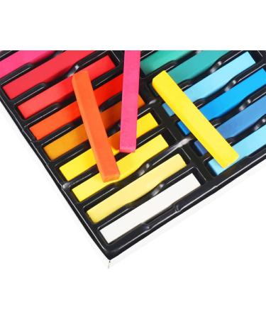 Dajidafu Temporary Hair Dyeing Chalk Hair-styling Dye Stick Cosplay Performance Hairdressing Beauty Professional Hairdresser 12 Colors Short - Buy Online on GoSupps.com